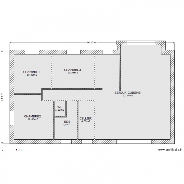 Plan. Plan de 0 pièce et 0 m2