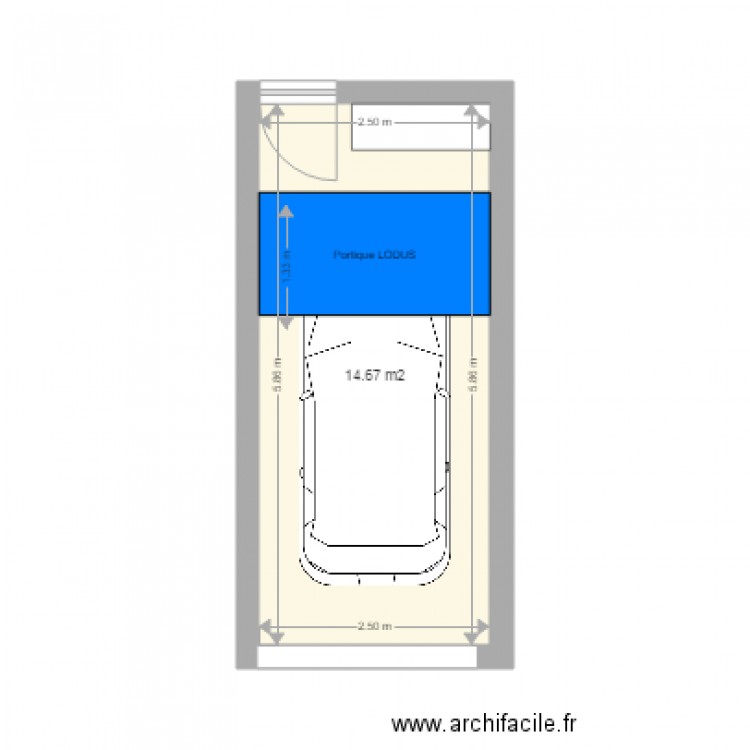 Plan M JOLY. Plan de 0 pièce et 0 m2