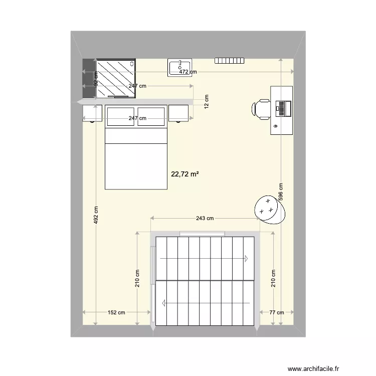 Plan La Villa Zen - 3EME V1. Plan de 