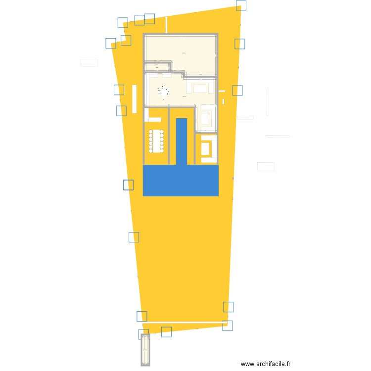 Carro maison 3 salons. Plan de 0 pièce et 0 m2