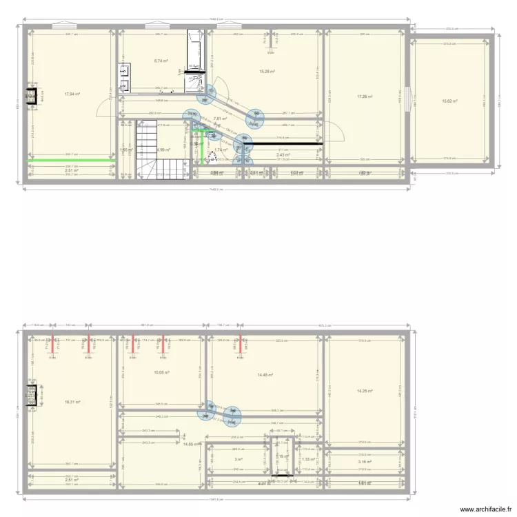 Brefordes refonte 3  poele 2. Plan de 