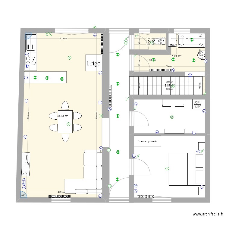 adrien. Plan de 0 pièce et 0 m2
