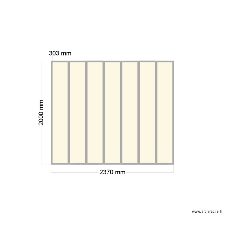 verrière. Plan de 0 pièce et 0 m2