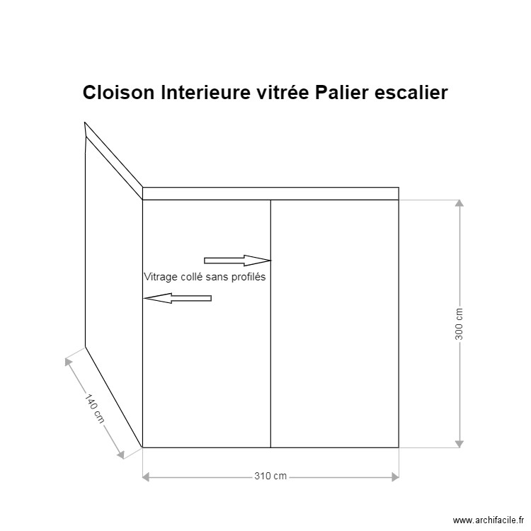 Menuiseries Exterieures Aluminium Cloison. Plan de 0 pièce et 0 m2