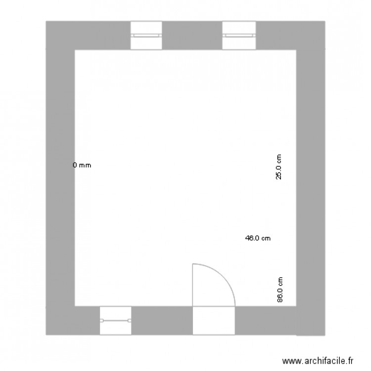 RDC. Plan de 0 pièce et 0 m2