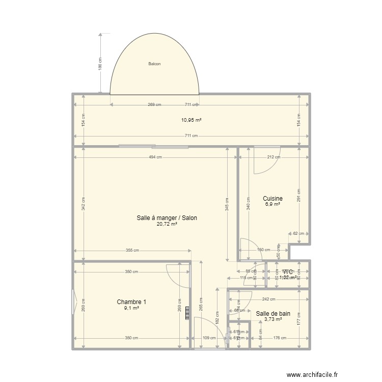 Mouillère. Plan de 0 pièce et 0 m2