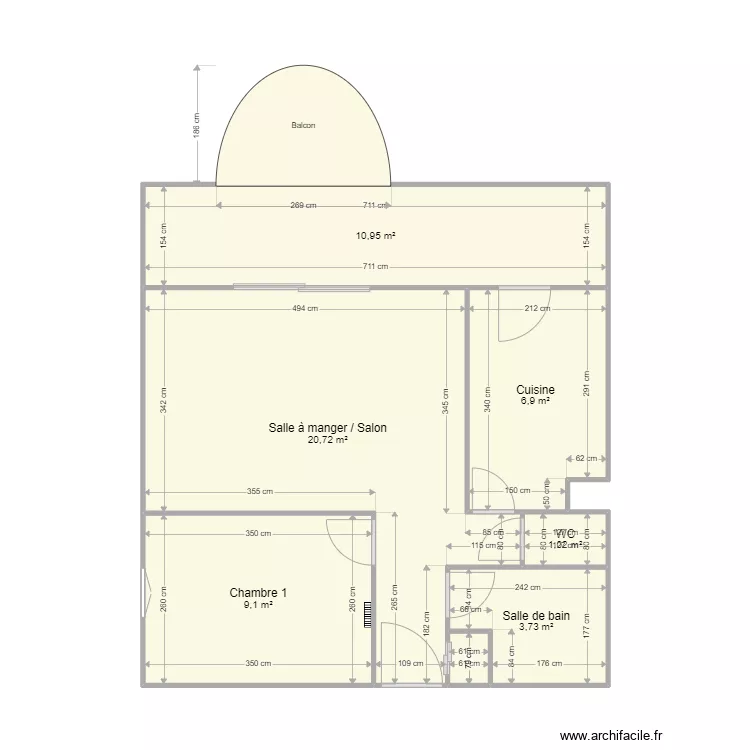 Mouill&egrave;re. Plan de 