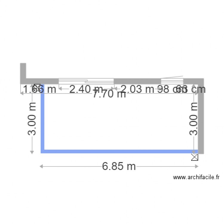 LECHENE. Plan de 0 pièce et 0 m2