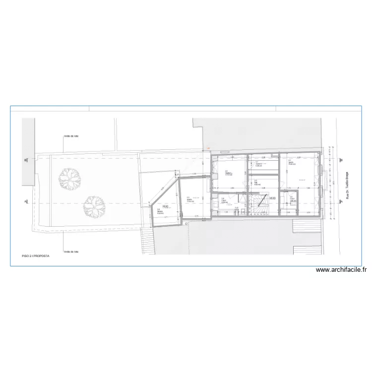 braga piso 2. Plan de 