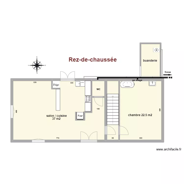 plan rdc avec evacs merlere. Plan de plan rdc avec evacs merlere. Plan de