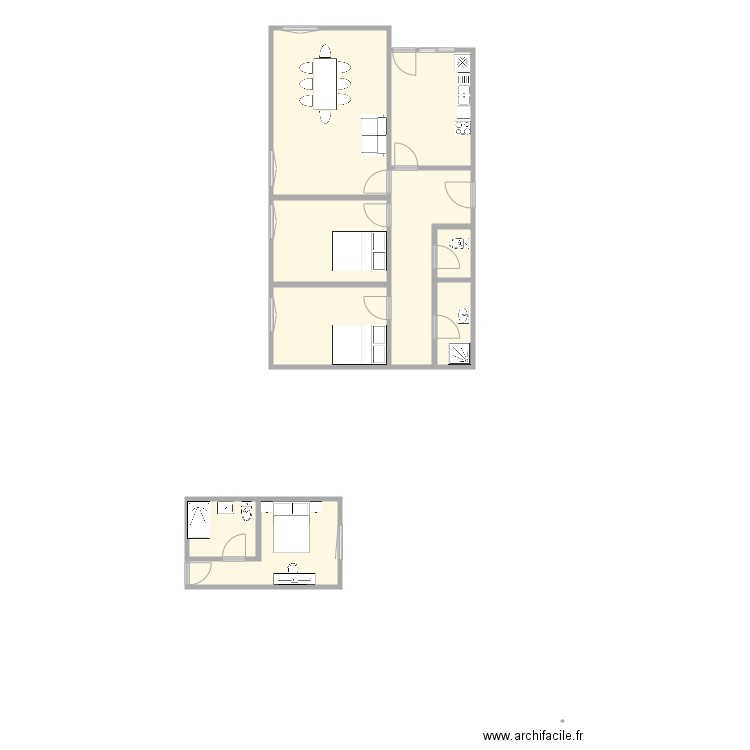 LAGARDE. Plan de 0 pièce et 0 m2
