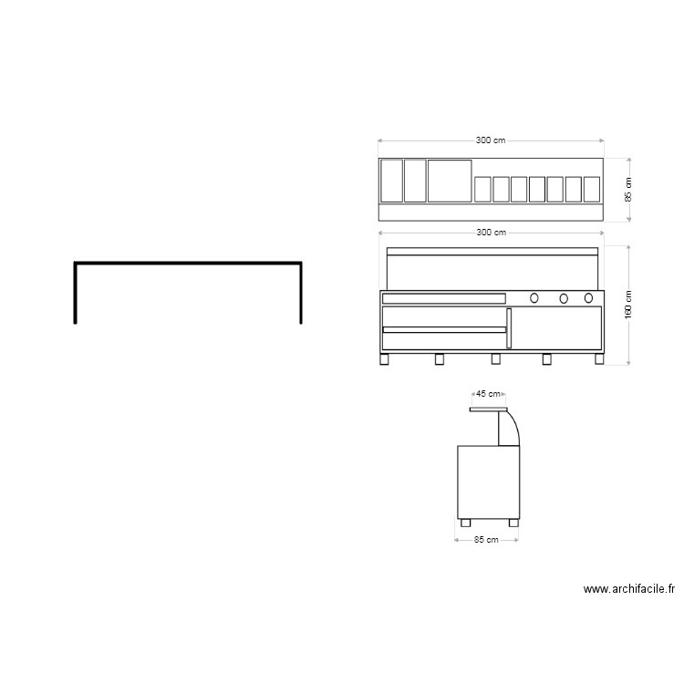 muebles para antojeria . Plan de 0 pièce et 0 m2