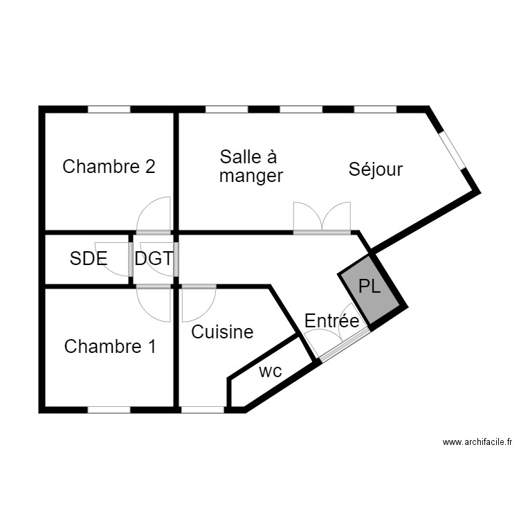 inter Sothebys . Plan de 9 pièces et 54 m2