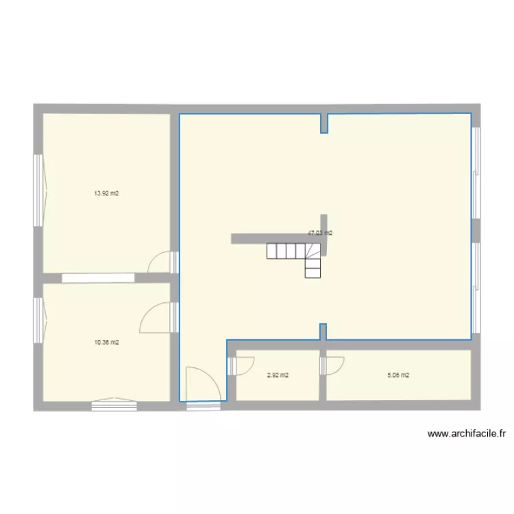 Mson L&eacute;tharouilly bas1a. Plan de 
