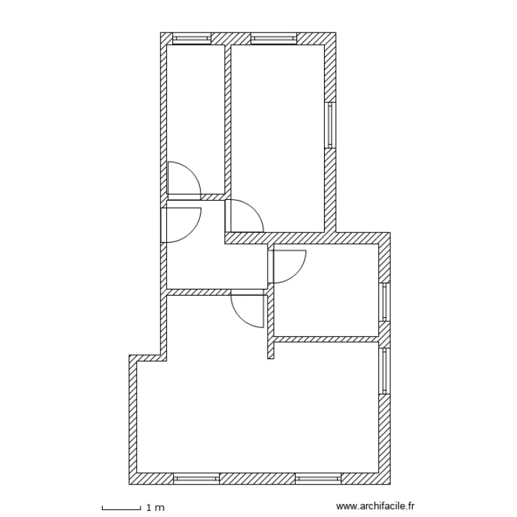 SCI LA BELLEOSE - GAUCHE. Plan de 