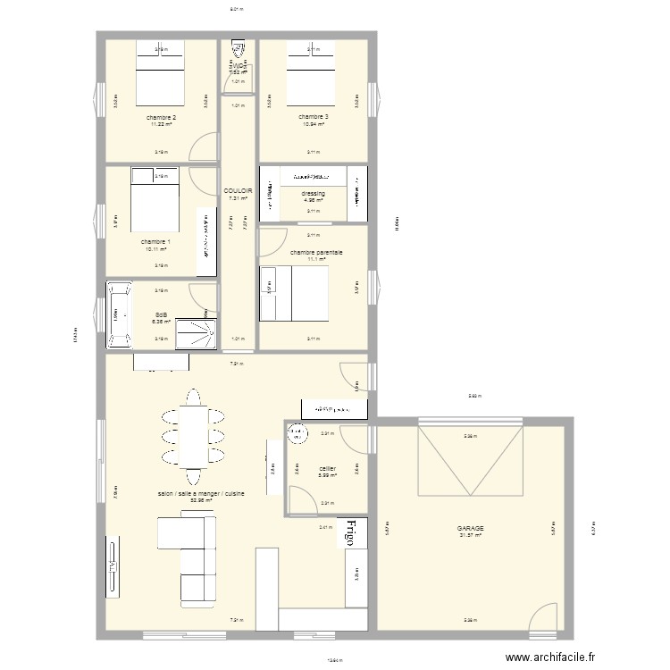 MAISON PROMPAT1. Plan de 0 pièce et 0 m2