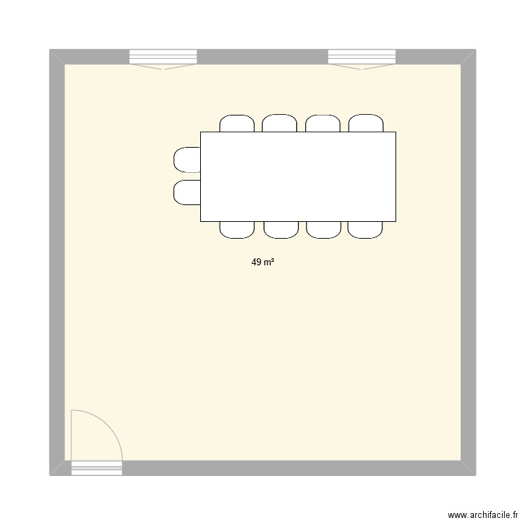 20240113 - Oledcomm - DIRISI. Plan de 1 pièce et 49 m2