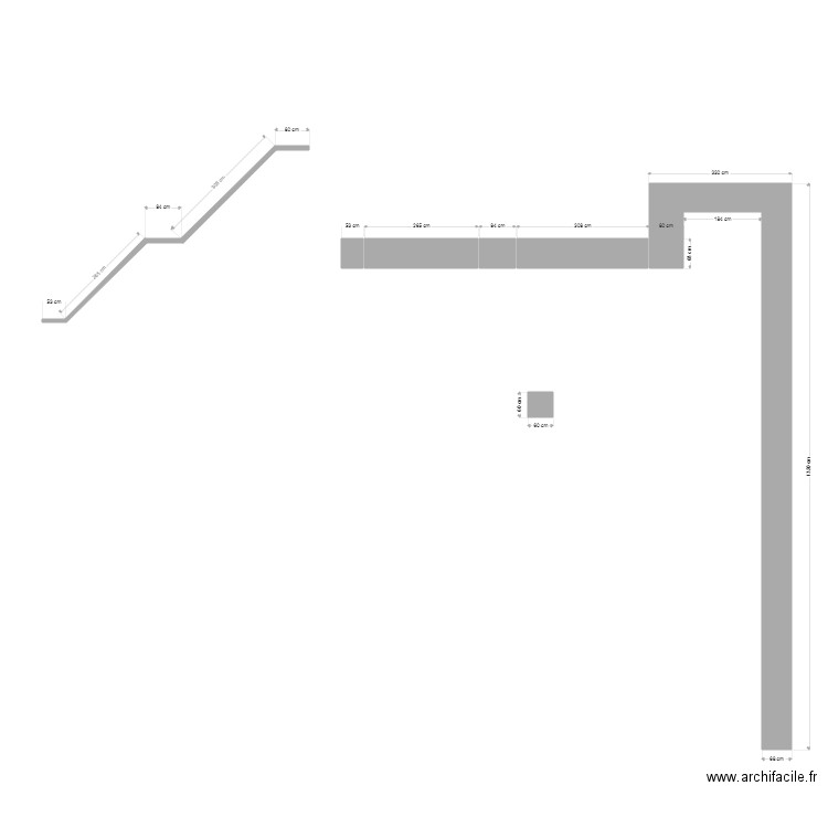 pierre bleu 2. Plan de 0 pièce et 0 m2