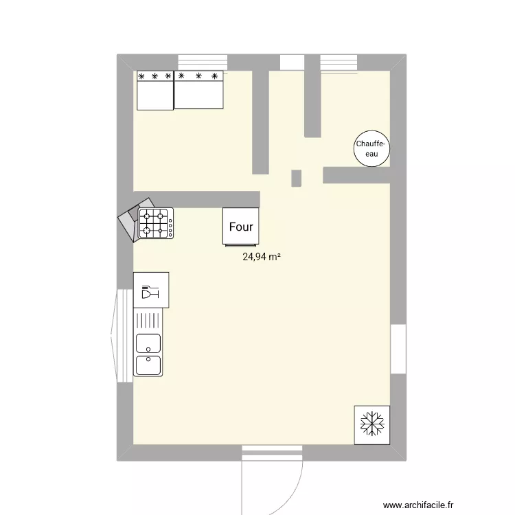 Cuisine . Plan de Cuisine . Plan de