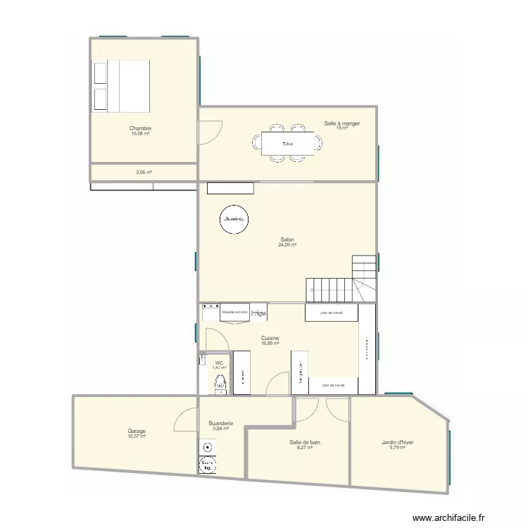KIM - RDC - cotations plans archi. Plan de 
