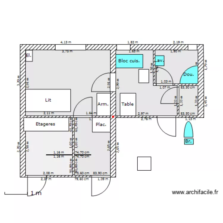 sous-sol. Plan de sous-sol. Plan de