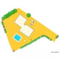 plan de masse cot&eacute; dans les 3 dimensions