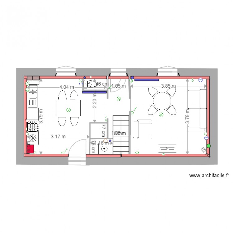 rez de chaussee 2906. Plan de 0 pièce et 0 m2