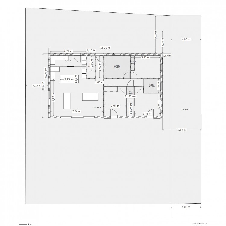 GLV 4 Terrain. Plan de 0 pièce et 0 m2