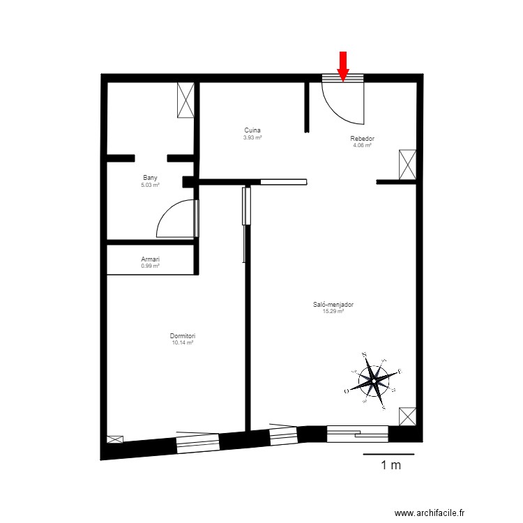 ED NEQUI ESCALA A 1 2 ESCALDES. Plan de 0 pièce et 0 m2