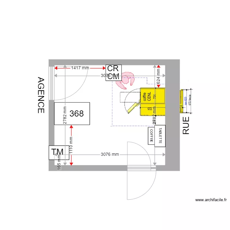 PLAN DE MASSE EXISTANT BERRE L'ETANG 562R. Plan de 