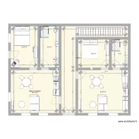 Surface rdc extension salon 3 meuble 