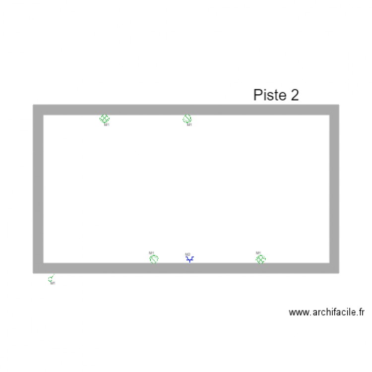 Loom - Ecurie - Piste 2. Plan de 0 pièce et 0 m2