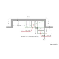 ROZAND   VILLARD  ESCALIER SOUS SOL