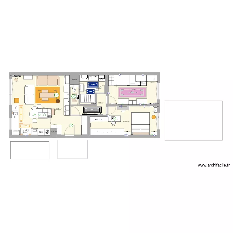 Mesures Nogent. Plan de 