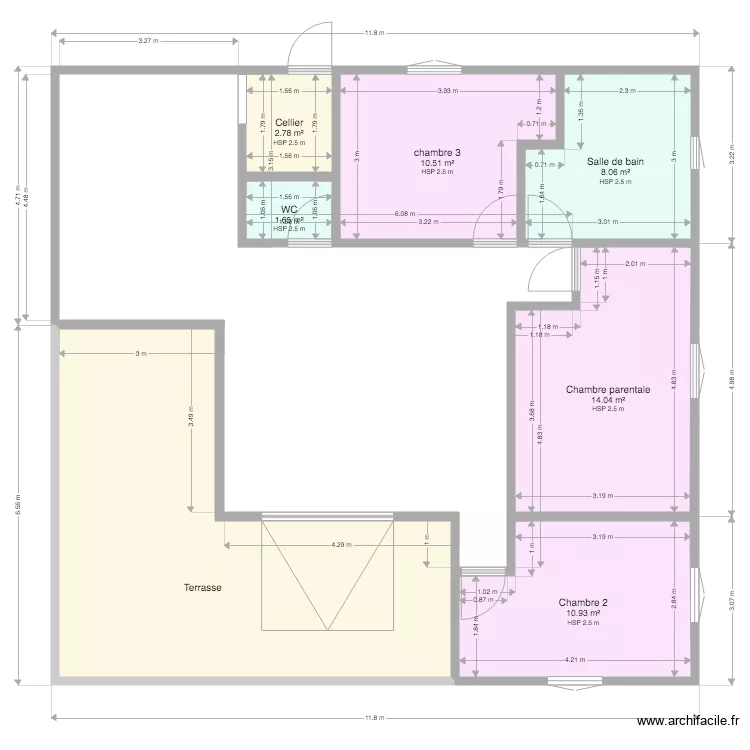 Plan neutre maudette v2. Plan de 