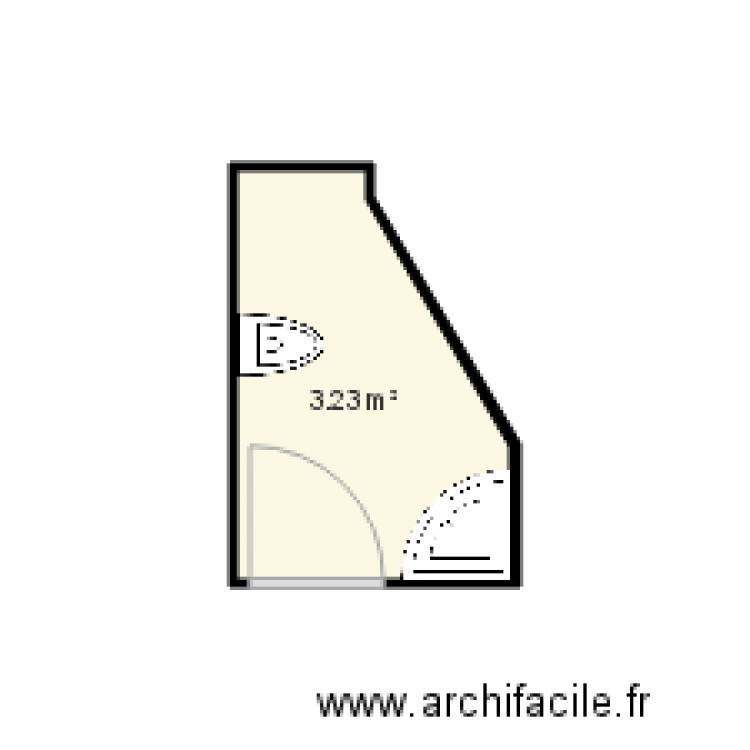 sanitaire 30STG. Plan de 0 pièce et 0 m2