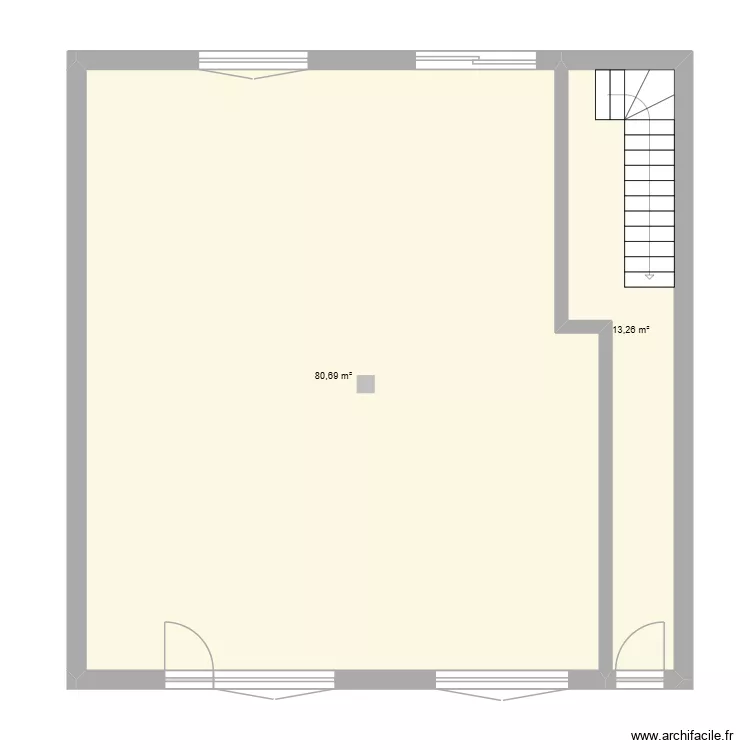 rdc croisic. Plan de 2 Pièces et 94 m² rdc croisic. Plan de 2 Pièces et 94 m²