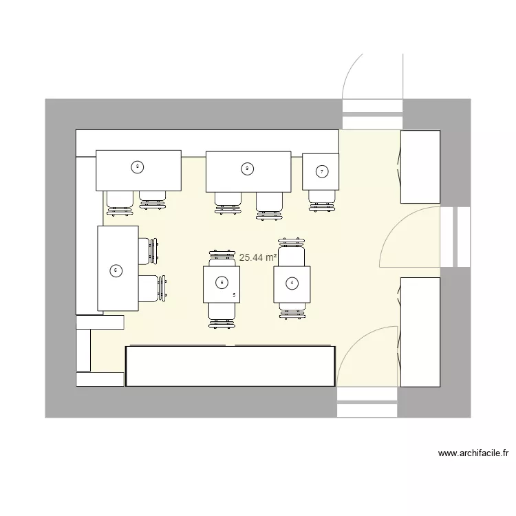 PLAN EPICERIE. Plan de 