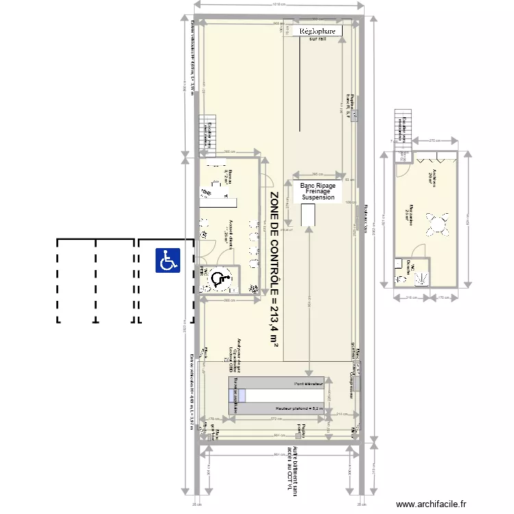 CCT VL CONTR&Ocirc;LE TECHNIQUE SUR NIED. Plan de 