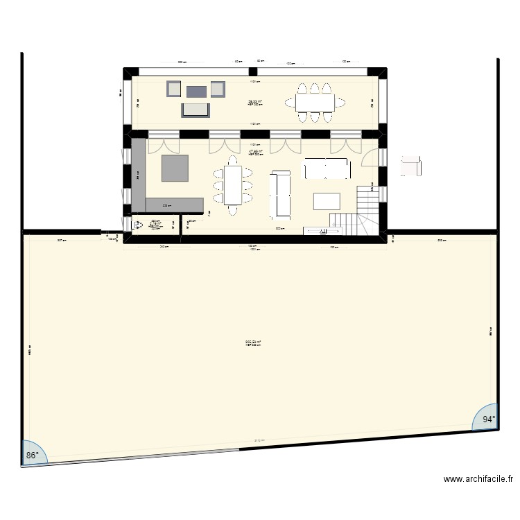 rdc nv 2. Plan de 0 pièce et 0 m2