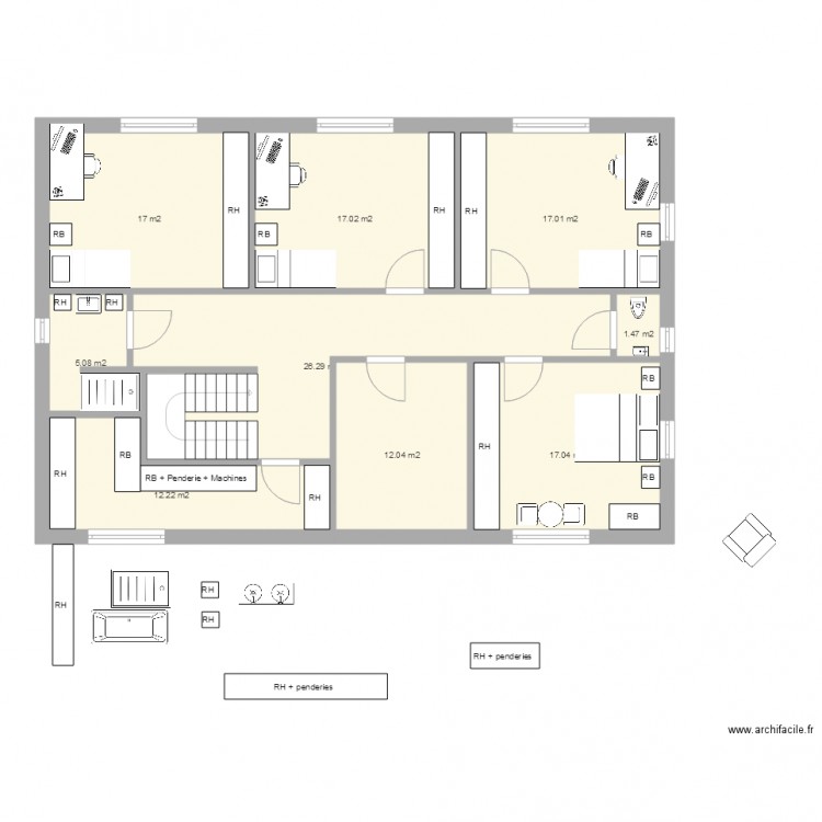 Maison Etage 11. Plan de 0 pièce et 0 m2