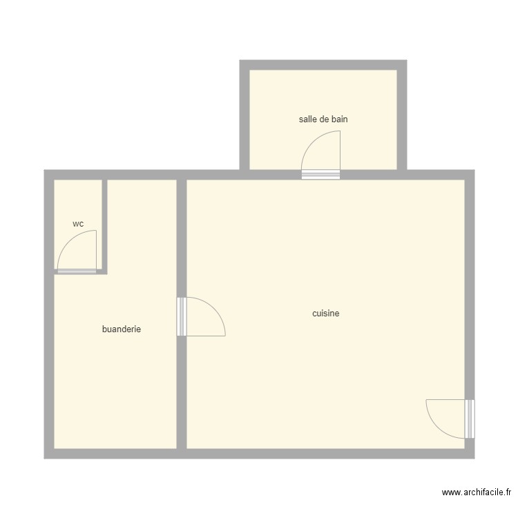 FACQUET. Plan de 0 pièce et 0 m2