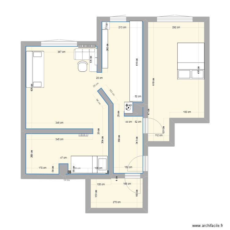 stef appart 3. Plan de 0 pièce et 0 m2