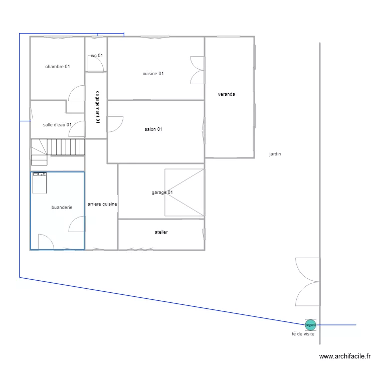 INDIVISION ROY BARREAU assa. Plan de 