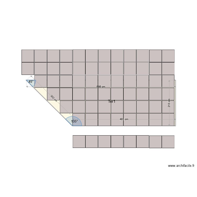 Terrsa. Plan de 0 pièce et 0 m2