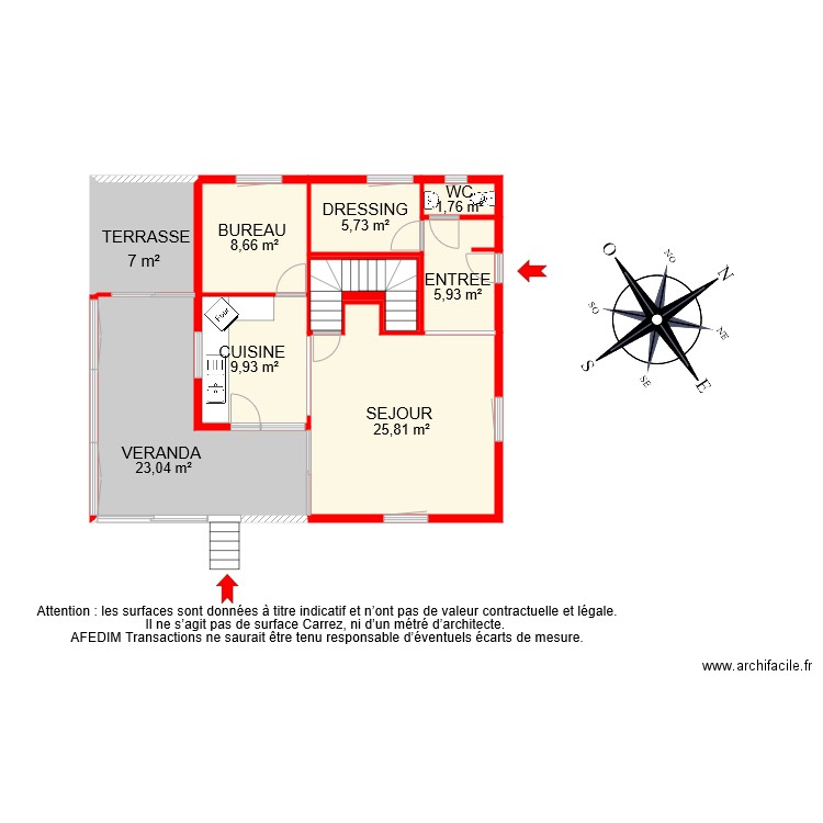 BI6797 RDC. Plan de 0 pièce et 0 m2