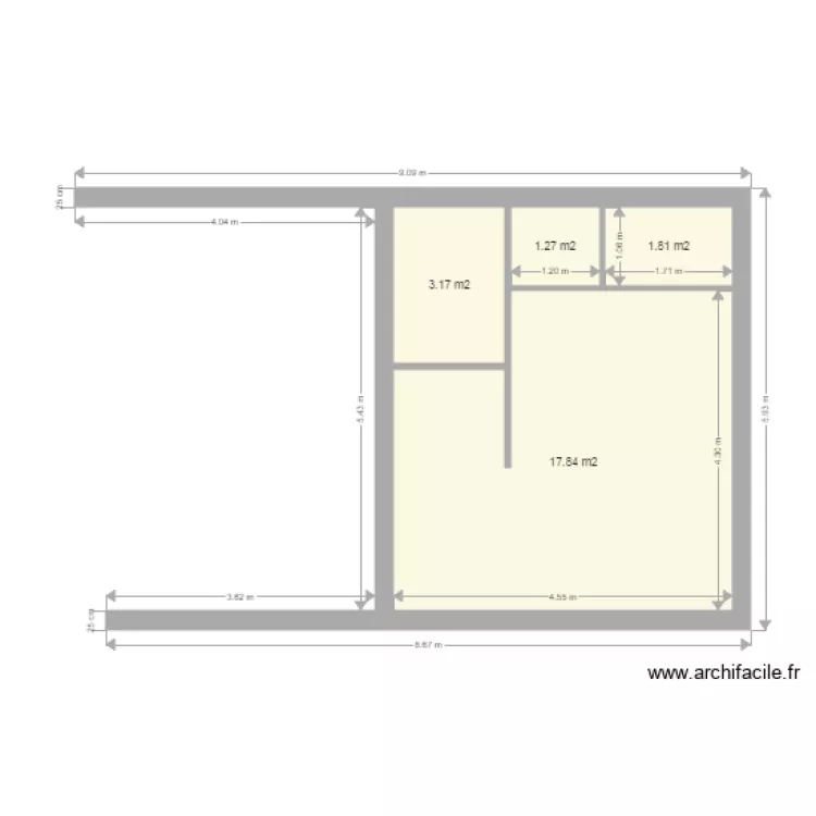 FONCIA SOULAS. Plan de 