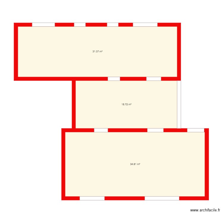 anto rdc. Plan de 0 pièce et 0 m2