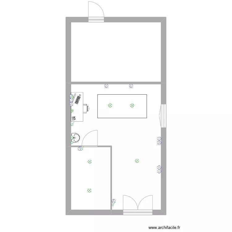 atelier Ariane. Plan de 