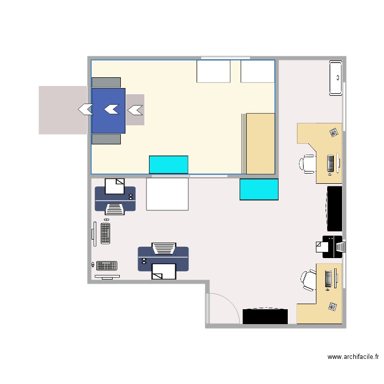 Atelier PrePresseV2. Plan de 0 pièce et 0 m2